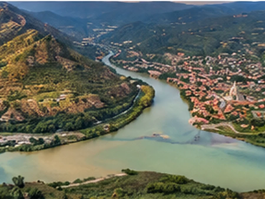 mtskheta river confluence