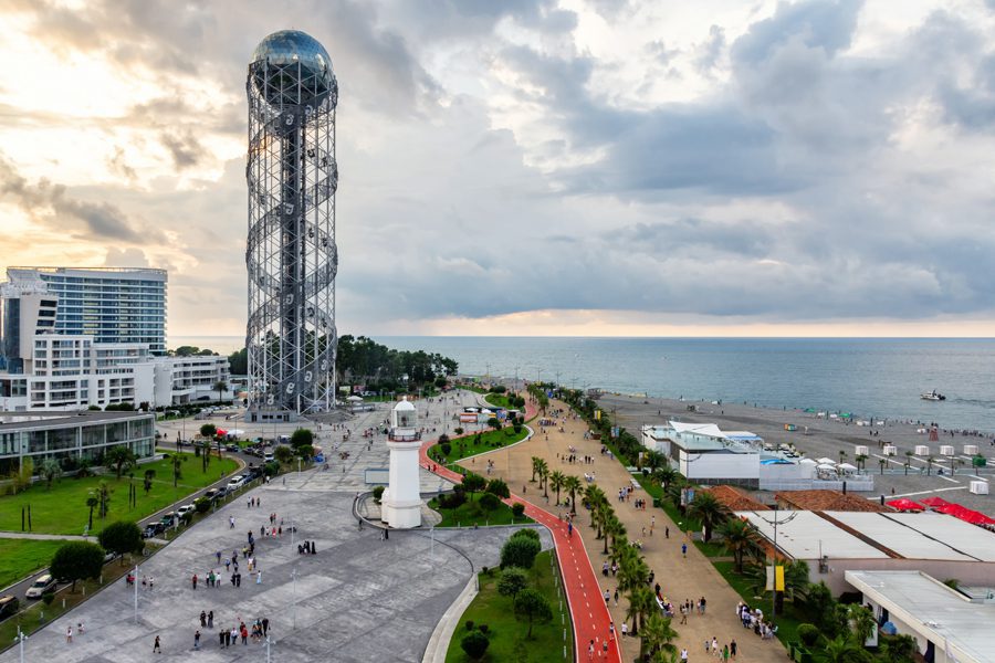 Alphabet Tower in Batumi City, Georgia With EVANI Travel. 7 Days/6 Nights Tour Package in Georgia.
Top 10 tourist places in Batumi 2023