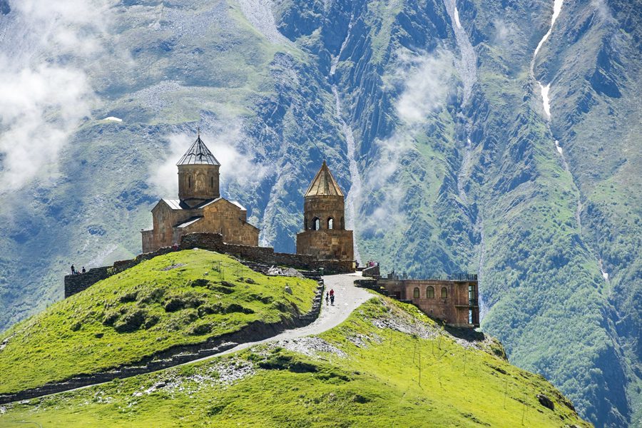 Gergeti Trinity Church, Kazbegi, Georgia with EVANI Travel. 3 Days/2 Nights Tour Package in Georgia