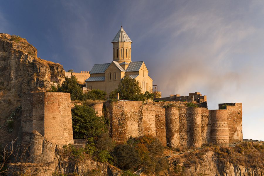 Narikala Castle in Tbilisi, Georgia with EVANI Travel