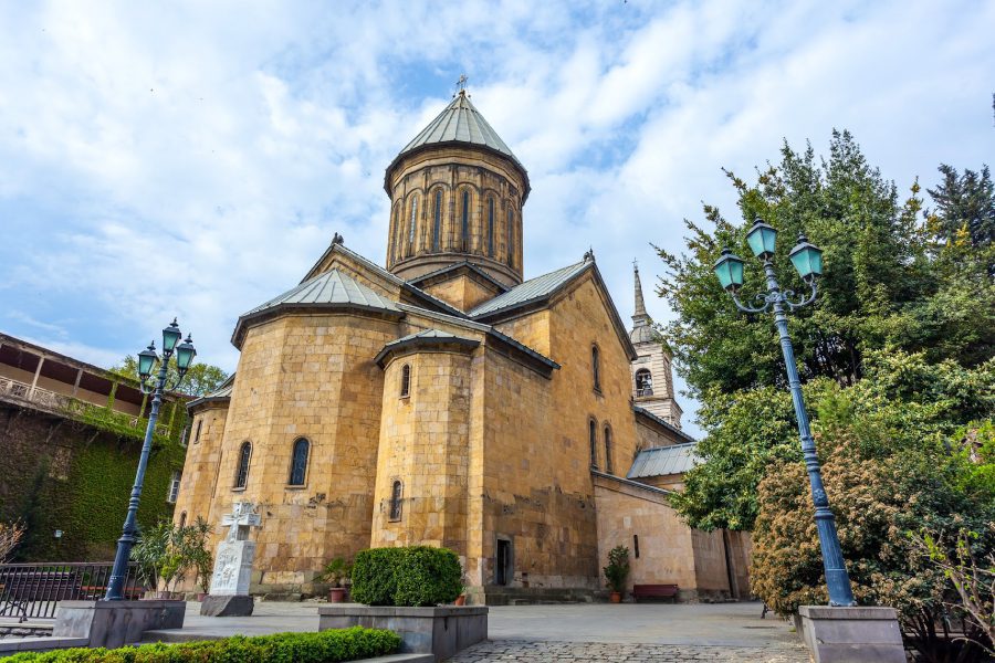 The Sioni Church in Tbilisi, Georgia with EVANI Travel.
