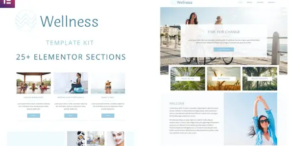 Wellness – Elementor Template Kit
